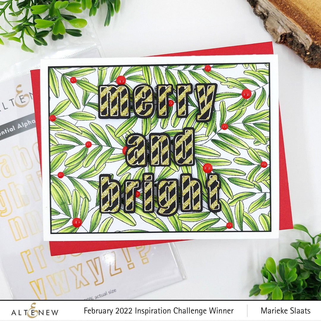 Part A-Glitz Art Craft Co.,LTD Hot Foil Plate Essential Alpha Hot Foil Plate