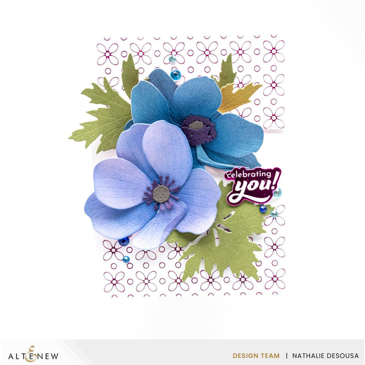 Petal Harmony Hot Foil Plate