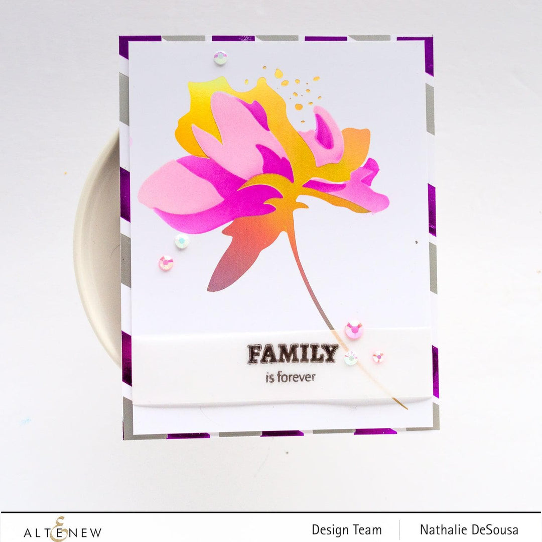 Altenew Hot Foil Plate & Stencil Bundle Cube Builder Hot Foil Plate & Cube Builder Stencil Bundle