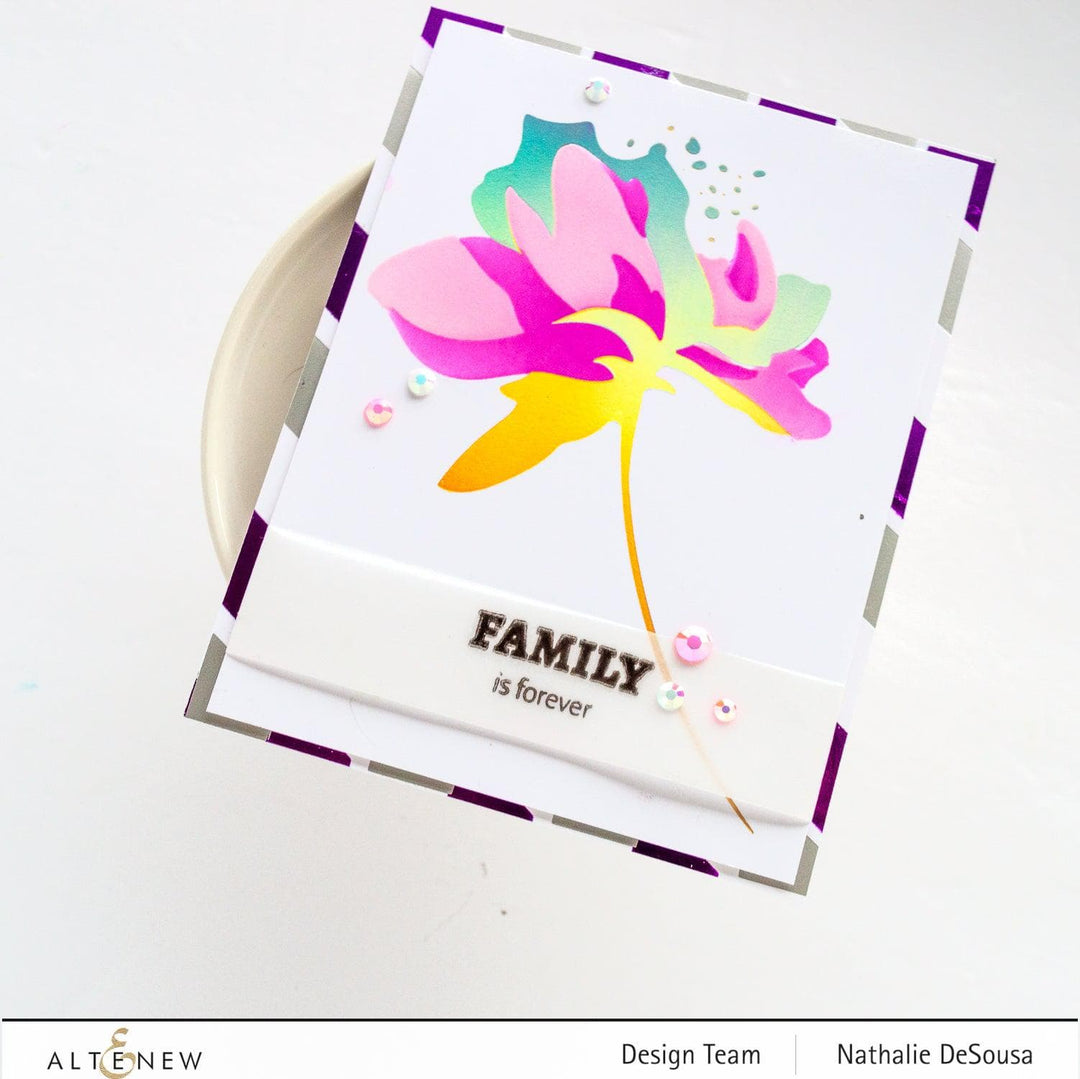 Altenew Hot Foil Plate & Stencil Bundle Cube Builder Hot Foil Plate & Cube Builder Stencil Bundle