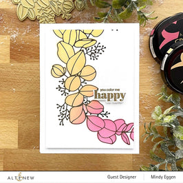 Altenew Hot Foil Plate & Stencil Bundle Eucalyptus Wreath Hot Foil Plate & Stencil Bundle