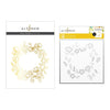 Altenew Hot Foil Plate & Stencil Bundle Flower Wreath Hot Foil Plate & Stencil Bundle