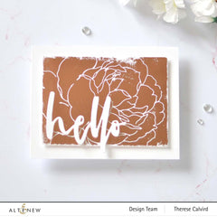 Altenew Hot Foil Plate & Stencil Bundle Gilded Rose Hot Foil Plate & Layering Stencil Bundle