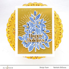Part A-Glitz Art Craft Co.,LTD Hot Foil Plate Tiny Festive Patterns Hot Foil Plate Set (4 in 1)