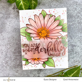 Part A-Glitz Art Craft Co.,LTD Hot Foil Plate Vibrant Florals Hot Foil Plate