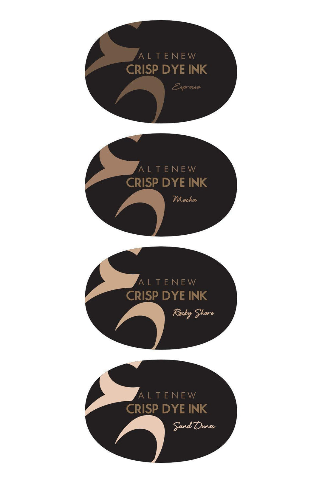 Altenew Ink Bundle Coffee Break Crisp Dye Ink Oval Set
