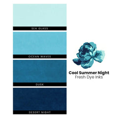 Altenew Ink Bundle Cool Summer Night Fresh Dye Ink
