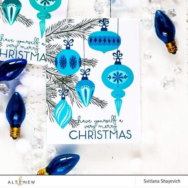 Altenew Ink Bundle Deep Blue Seas Crisp Dye Ink Oval Set