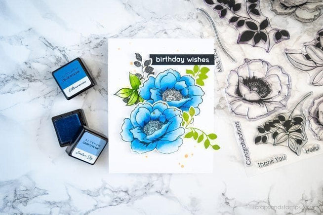 Altenew Ink Bundle Lapis Lazuli Crisp Dye Ink Oval Set