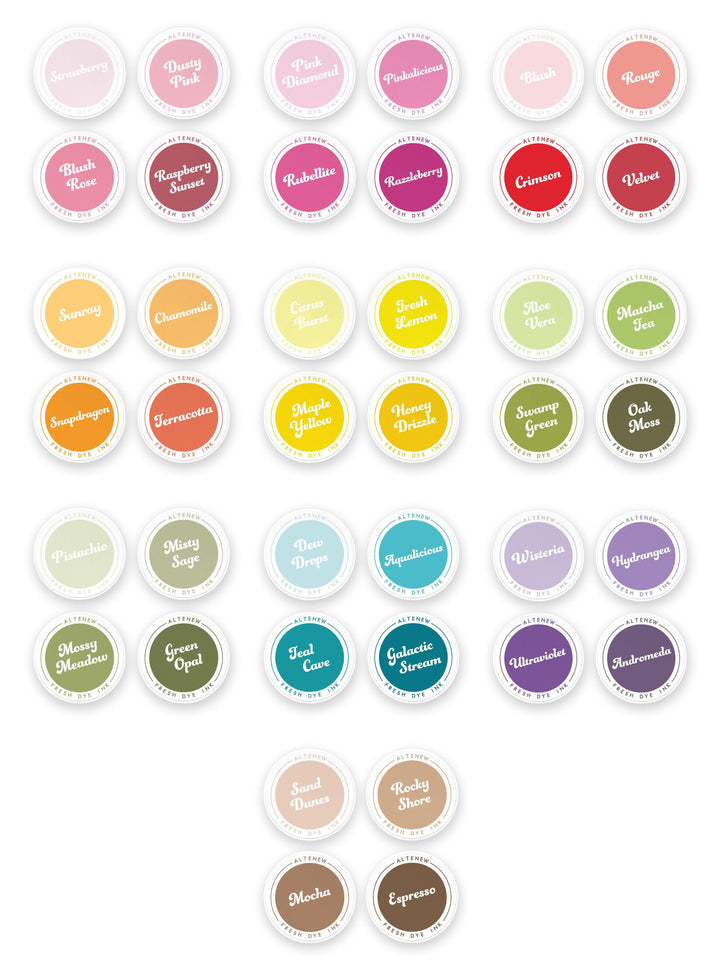 Secret Garden 2025 Complete Fresh Dye Ink Bundle