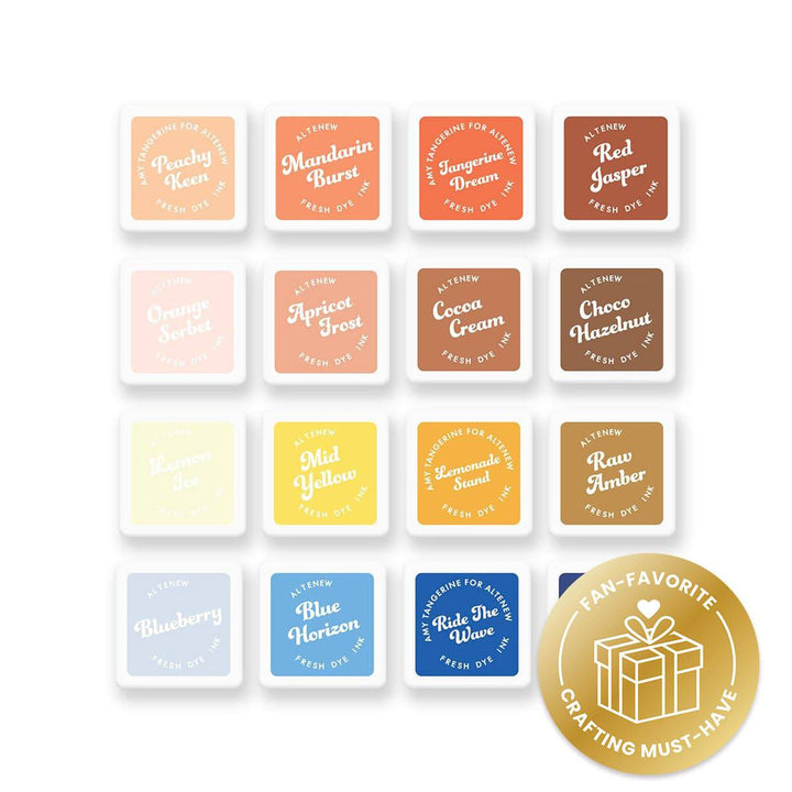 Summertime Shades Fresh Dye Ink Mini Cube Bundle