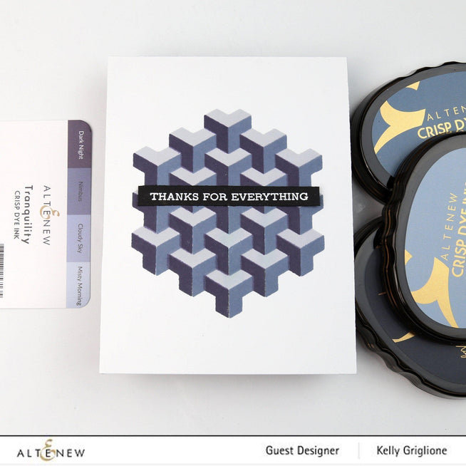 Altenew Ink Bundle Tranquility Crisp Dye Ink Oval Bundle