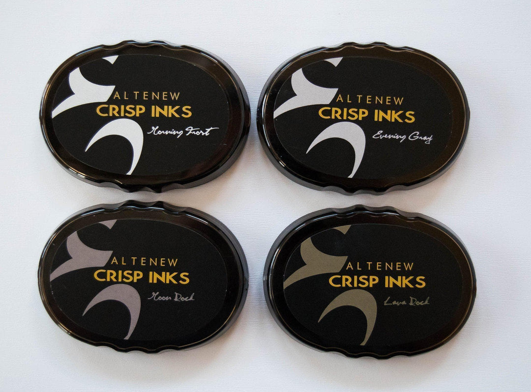 Altenew Ink Bundle Warm Gray Crisp Dye Ink Oval Set