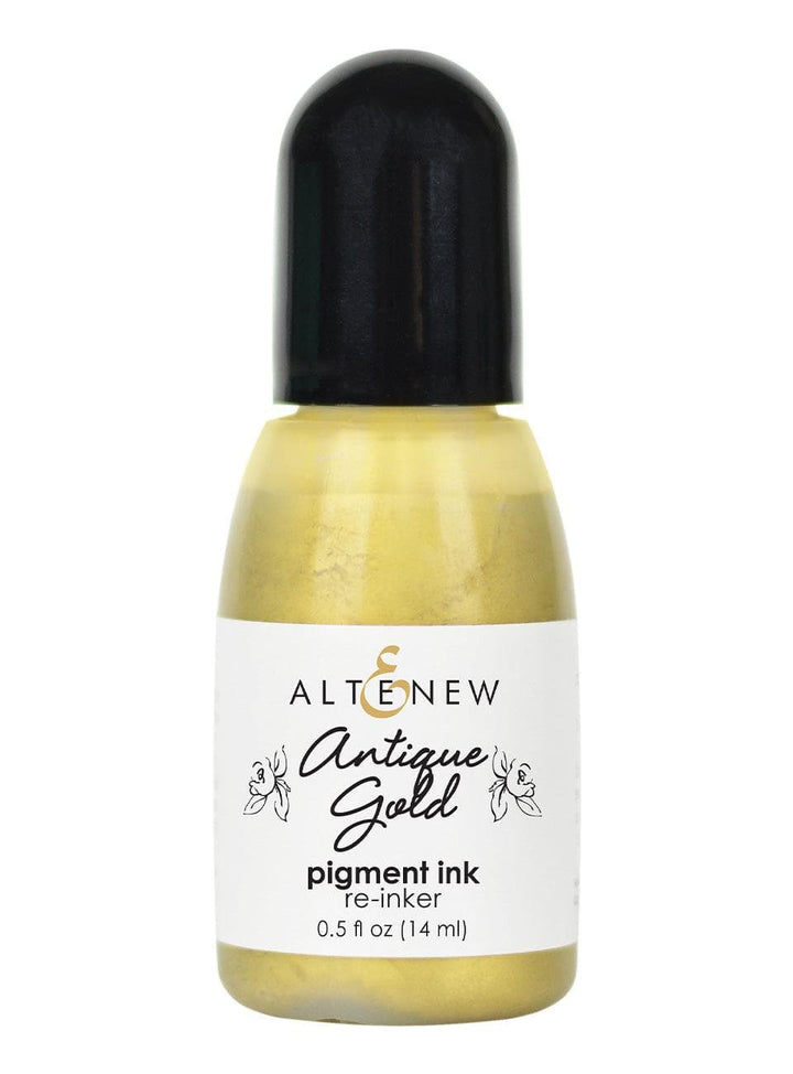 Altenew Ink & Re-inker Bundle Antique Gold Pigment Ink & Re-inker Bundle