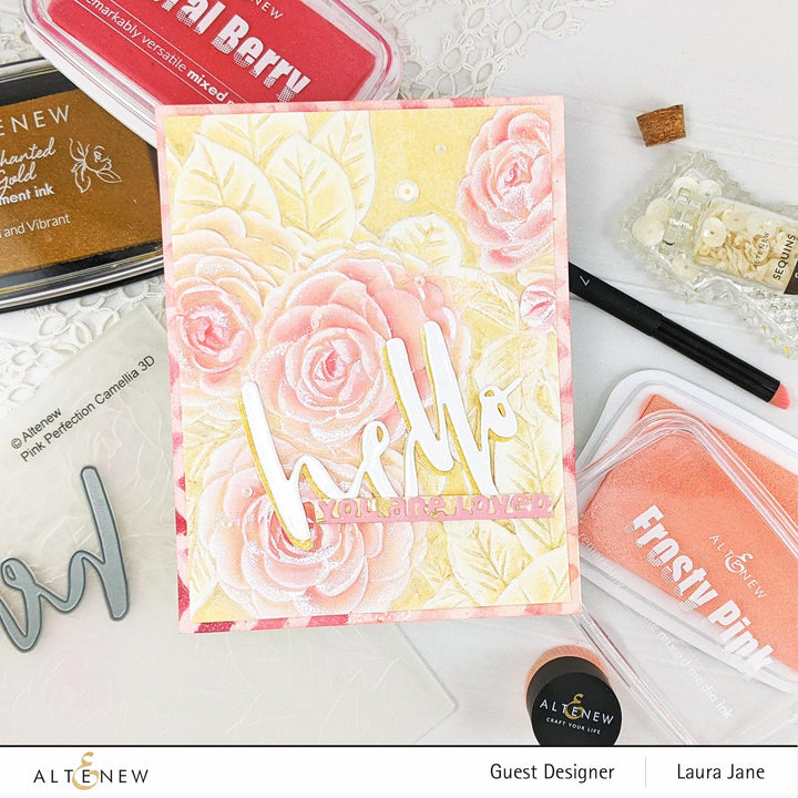 Altenew Ink & Re-inker Bundle Enchanted Gold Pigment Ink & Re-inker Bundle