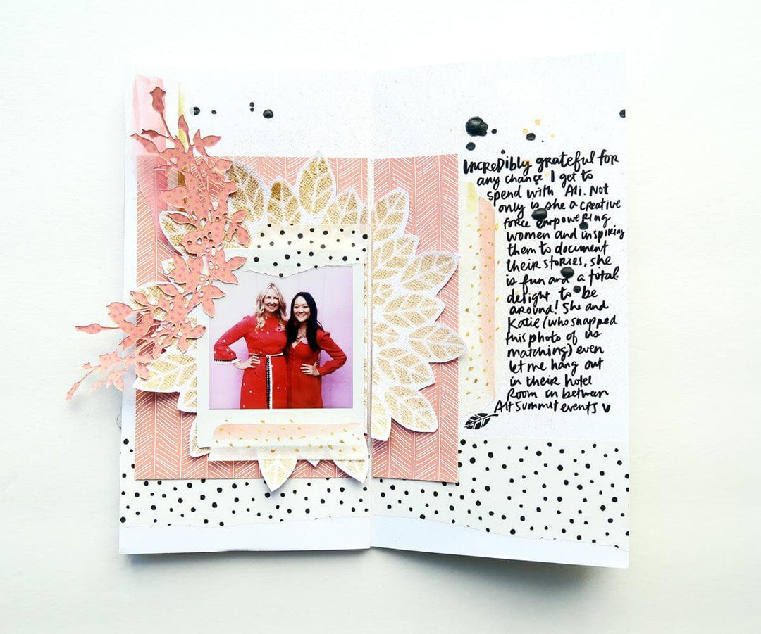 Altenew Ink Spray & Stencil Bundle Leaf Burst Stencil & Ink Spray Bundle