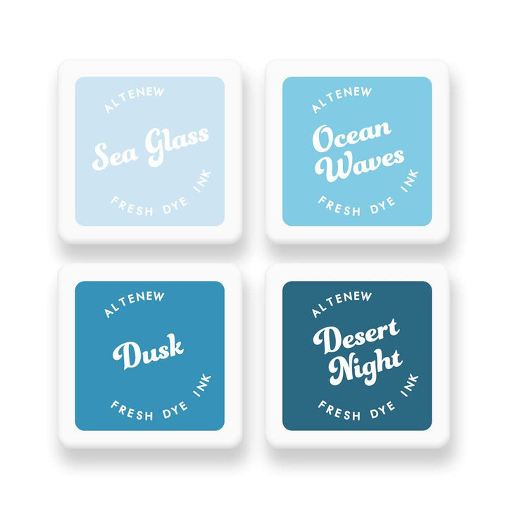 Stewart Superior Inks Cool Summer Night Fresh Dye Ink Mini Cube Set