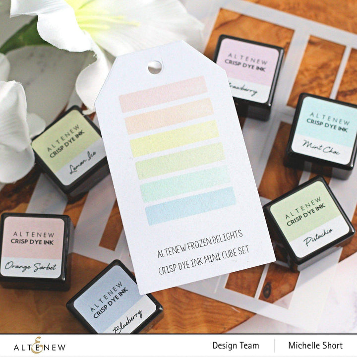 Stewart Superior Inks Frozen Delights 6 Crisp Dye Ink Mini Cube Set