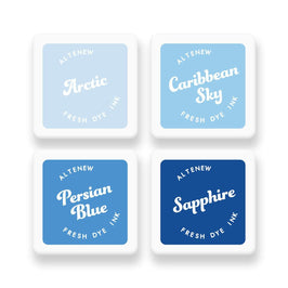 Glacier Caves Fresh Dye Ink Mini Cube Set