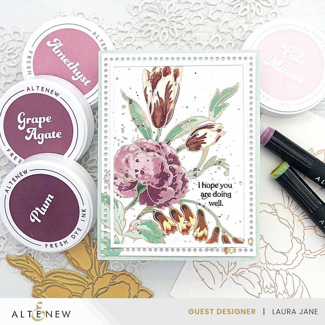 Sugarplums Fresh Dye Ink Mini Cube Set