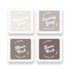 Warm Gray Fresh Dye Ink Mini Cube Set