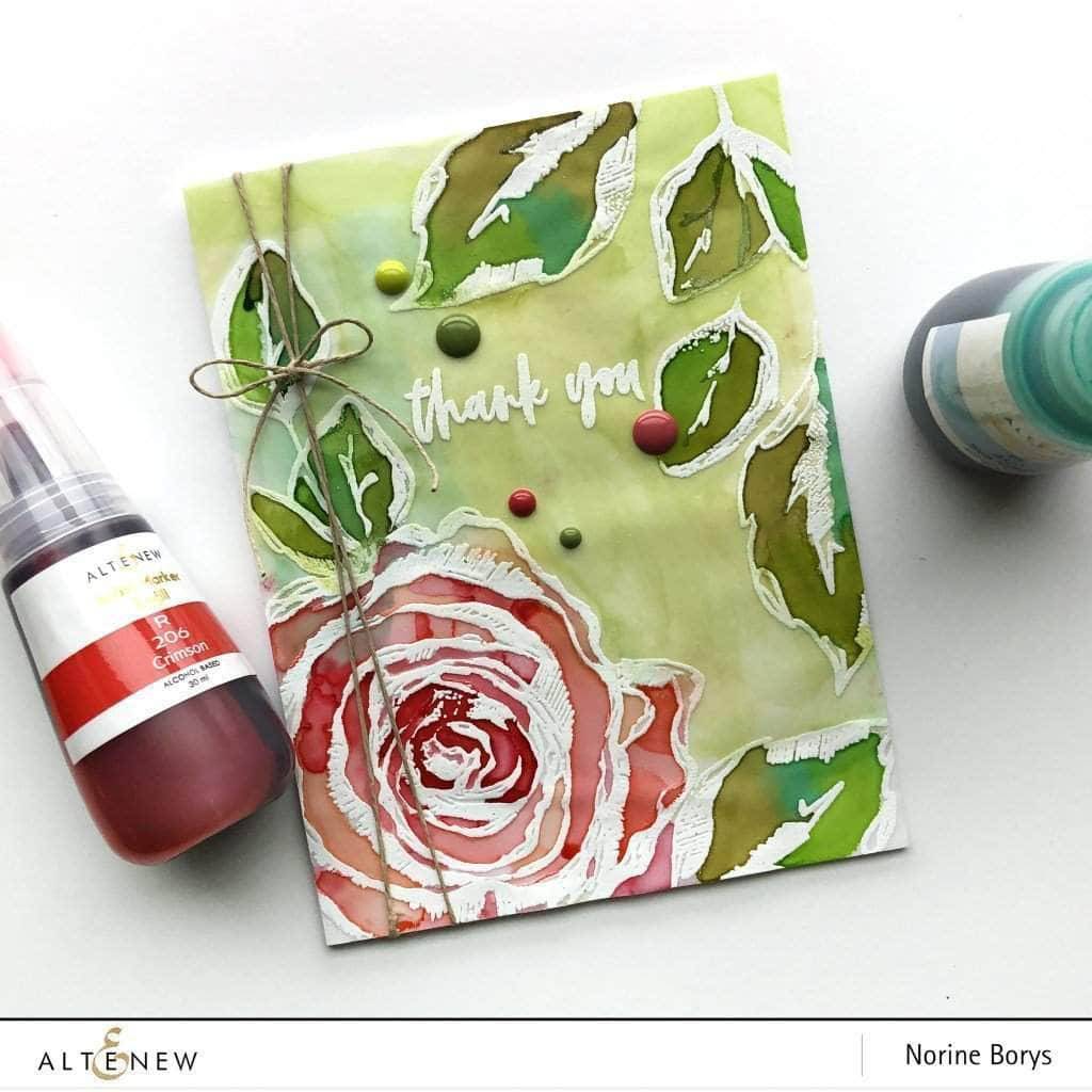 Be Creative Arts Crafts Liquid Watercolor Crimson Liquid Watercolor - Brush Marker Refill
