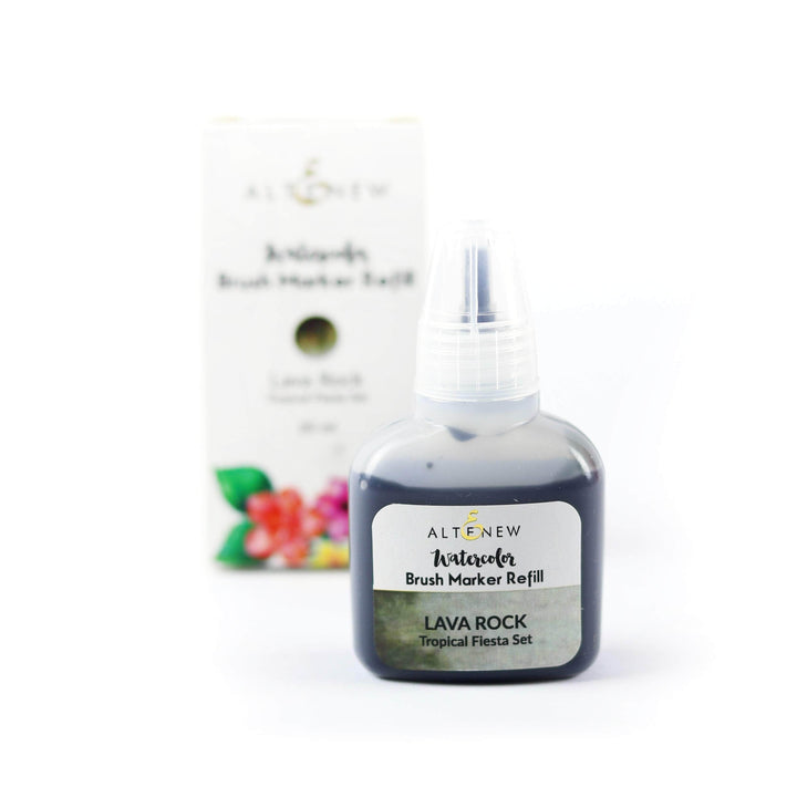 Be Creative Arts Crafts Liquid Watercolor Lava Rock Liquid Watercolor - Brush Marker Refill