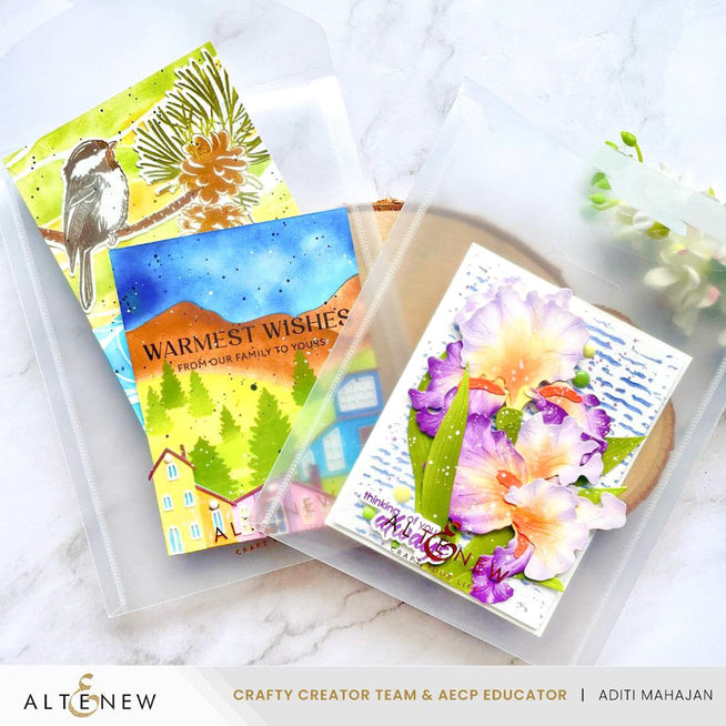 Meta image of Altenew The Craft Chaos Cure 40-Pocket System, showcasing organized storage for crafting supplies in a clear, compact design.