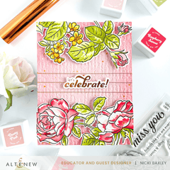 Blushberry Bliss Fresh Dye Ink Mini Cube & Re-inker Bundle