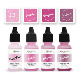 Bubblegum Dreams Fresh Dye Ink Mini Cube & Reinker Bundle