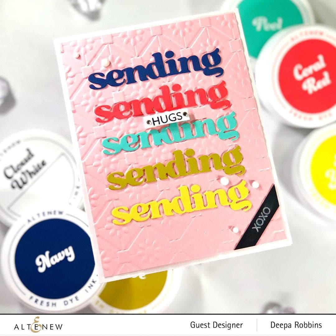 Altenew Mini Cubes & Reinker Bundle Deco Garden Fresh Dye Ink Mini Cube & Re-inker Bundle