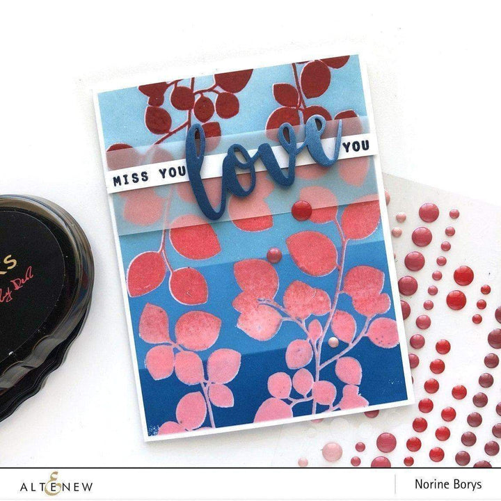 Altenew Mini Cubes & Reinker Bundle Red Cosmos Fresh Dye Ink Mini Cube & Re-inker Bundle