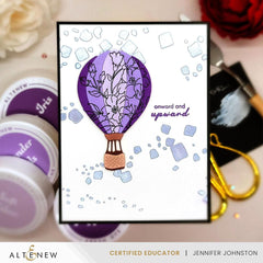 Shades of Purple Fresh Dye Ink Mini Cube & Reinker Bundle