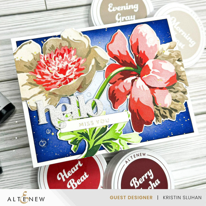 Warm Gray Fresh Dye Ink Mini Cube & Re-inker Bundle