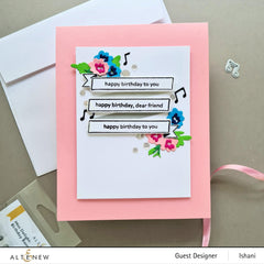 Altenew Mini Delight Mini Delight: Birthday Banner Stamp & Die Set