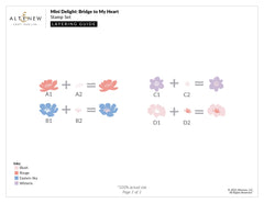 Mini Delight: Bridge to My Heart Stamp & Die Set