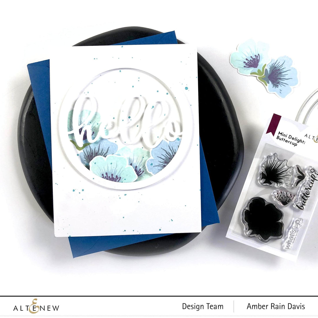 Altenew Mini Delight Mini Delight: Buttercup Stamp & Die Set