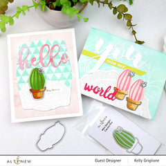 Altenew Mini Delight Mini Delight: Cactus Stamp & Die Set