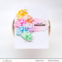 Altenew Mini Delight Mini Delight: Crystal Lotus Stamp & Die Set