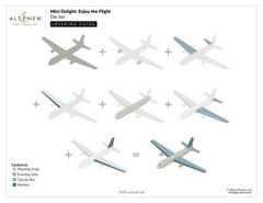 Mini Delight: Enjoy the Flight Stamp & Die Set