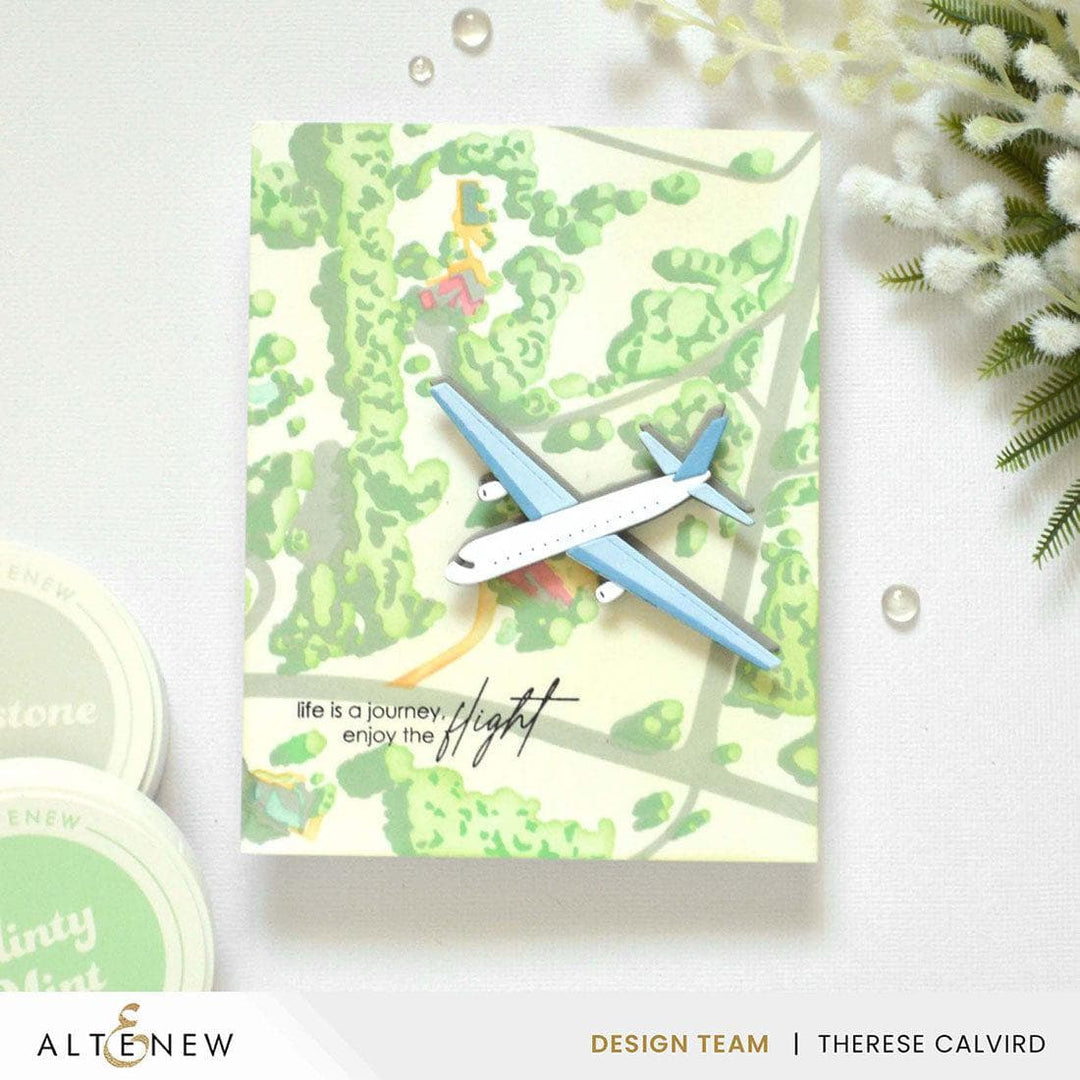 Mini Delight: Enjoy the Flight Stamp & Die Set