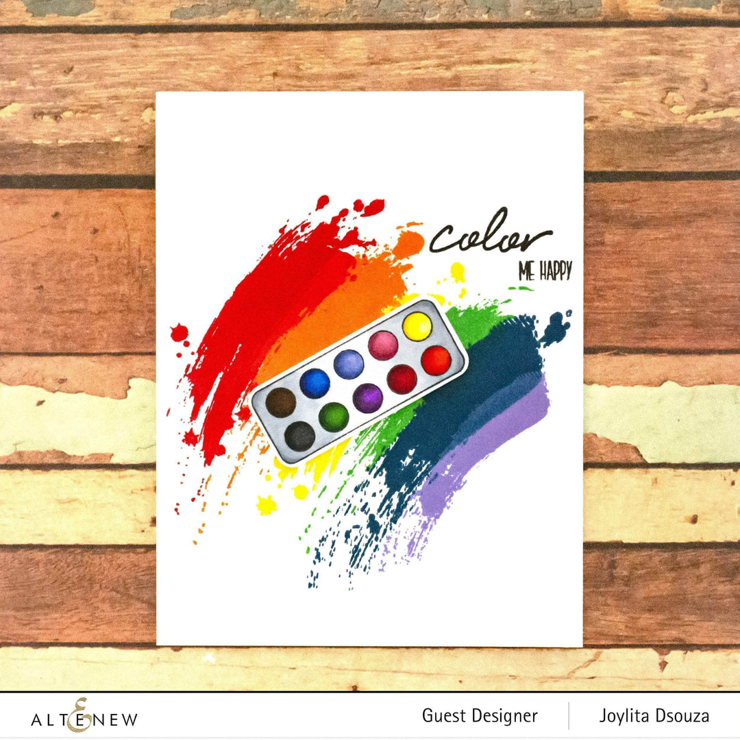 Altenew | Card Making, Scrapbooking & Paper-Crafting Supplies! Mini Delight Mini Delight: Mini Paintbox Stamp & Die Set