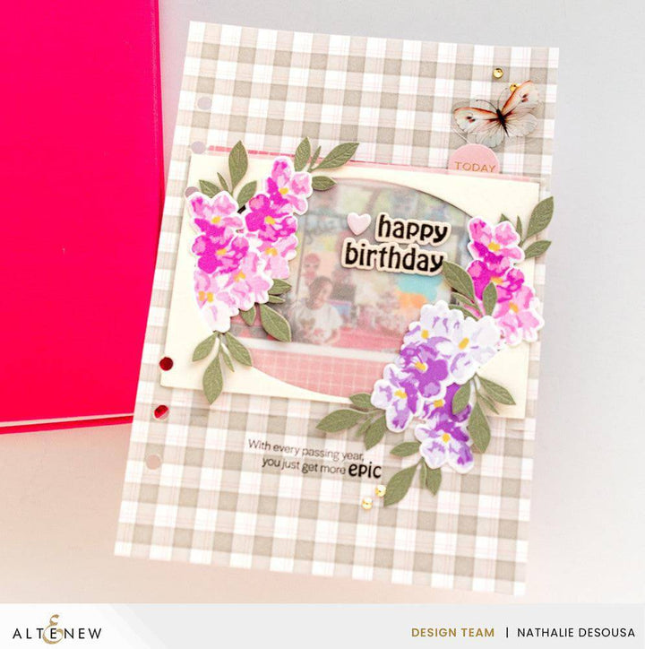 Mini Delight: Painted Posies Stamp & Die Set