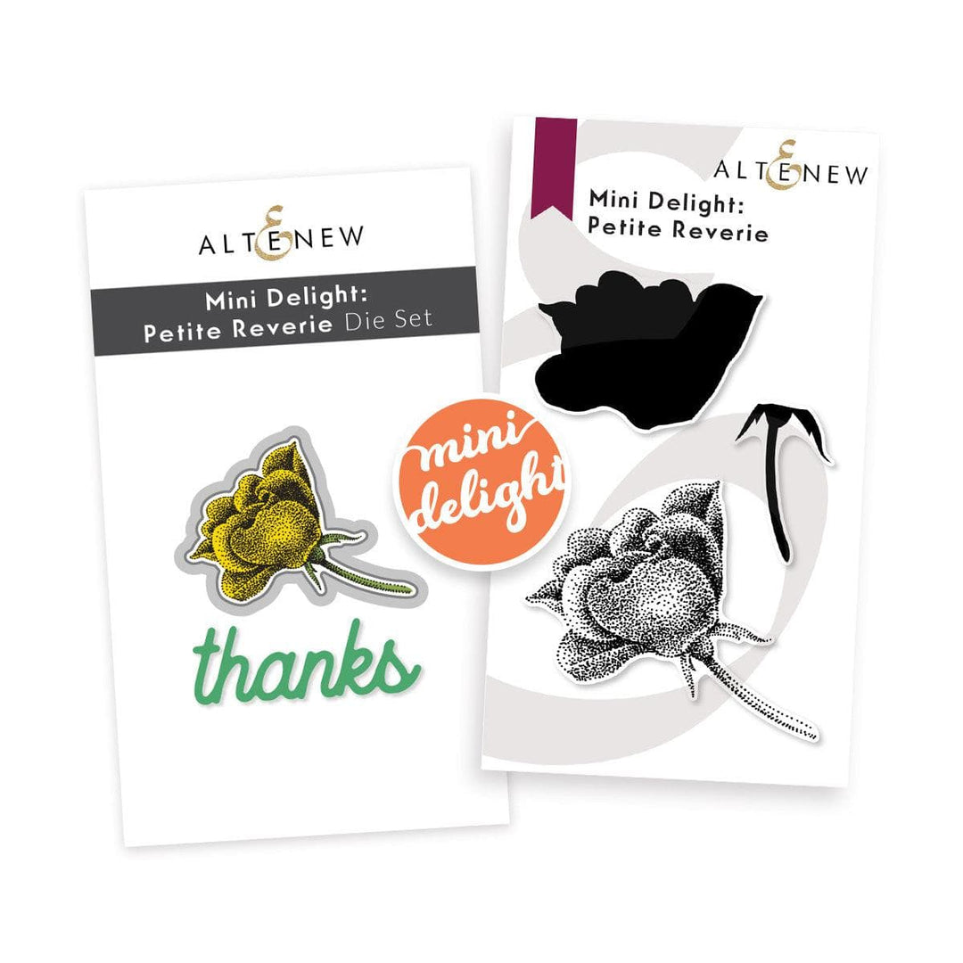 Altenew Mini Delight Mini Delight: Petite Reverie Stamp & Die Set