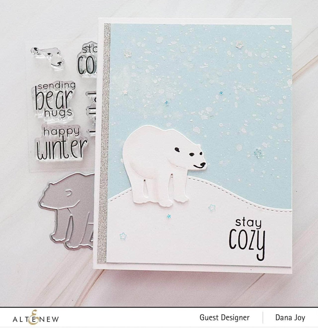 Altenew Mini Delight Mini Delight: Polar Bear Stamp & Die Set