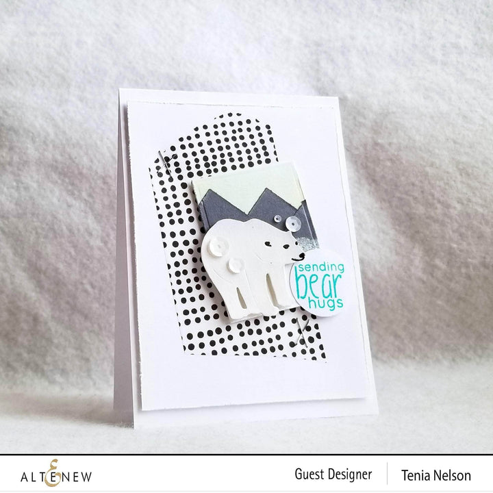 Altenew Mini Delight Mini Delight: Polar Bear Stamp & Die Set