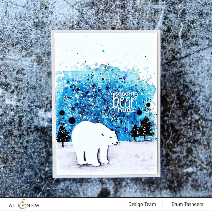 Altenew Mini Delight Mini Delight: Polar Bear Stamp & Die Set