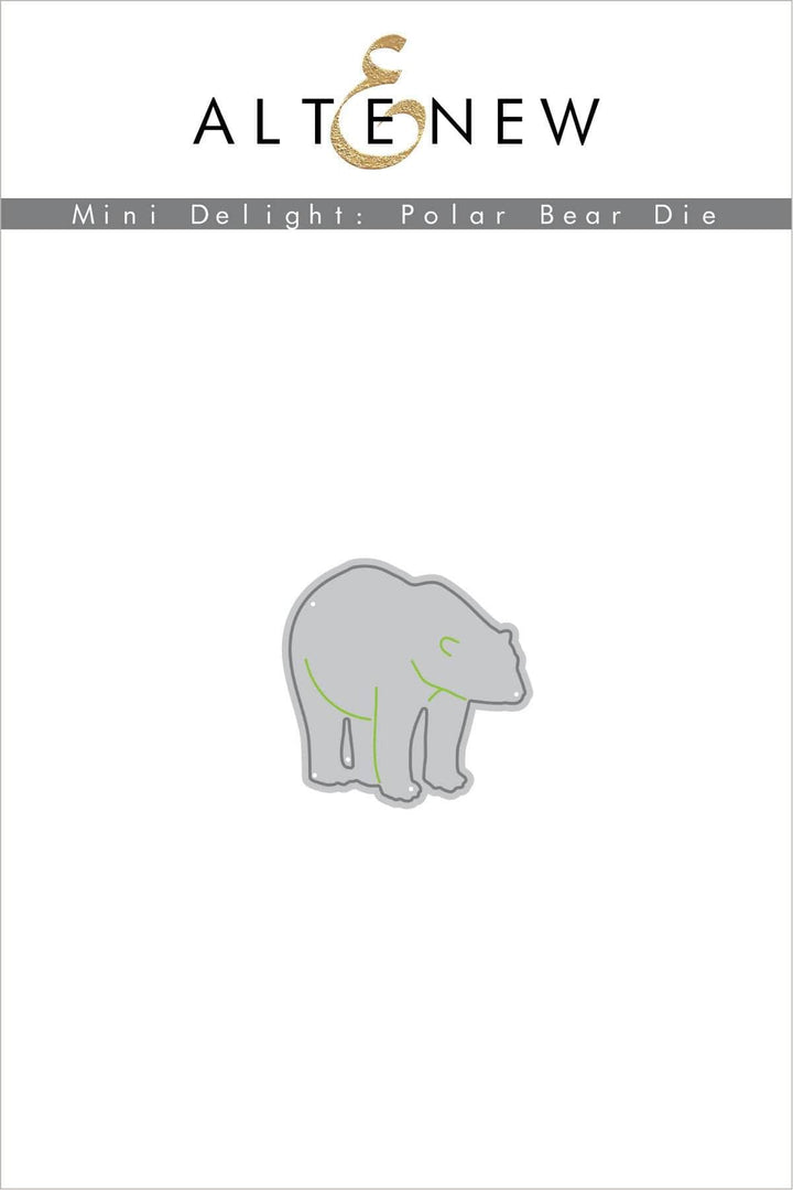 Altenew Mini Delight Mini Delight: Polar Bear Stamp & Die Set