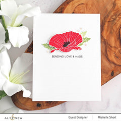 Altenew Mini Delight Mini Delight: Poppy Stamp & Die Set