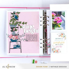 Mini Delight: Potted Shelves Stamp & Die Set